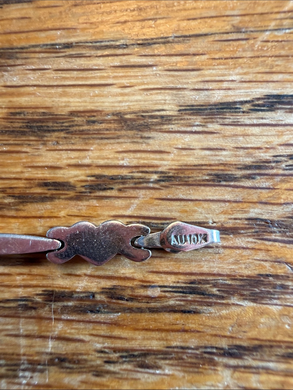 10K white gold Heart Bracelet - Picture 3 of 3